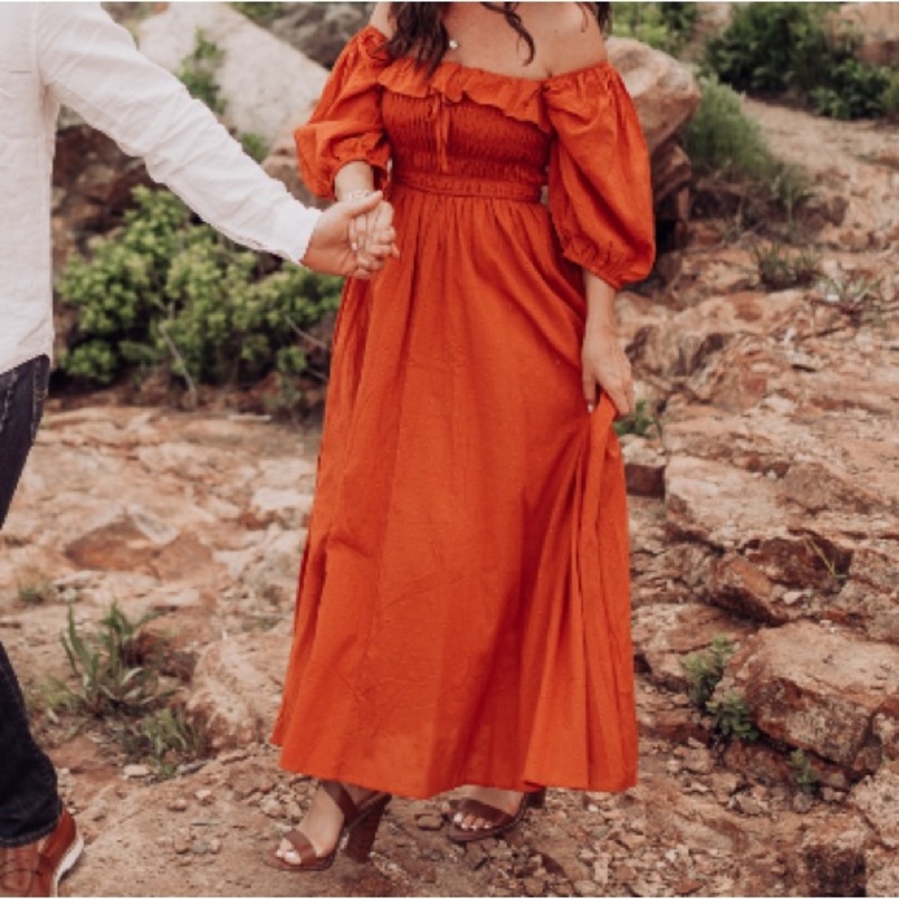 Rust dress